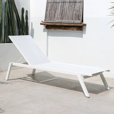 Waterproof Outdoor Lounger Sofa for Pool Hotel Terrace Balcony Leisure Garden Patio Furniture Creative Sunbed Chaise