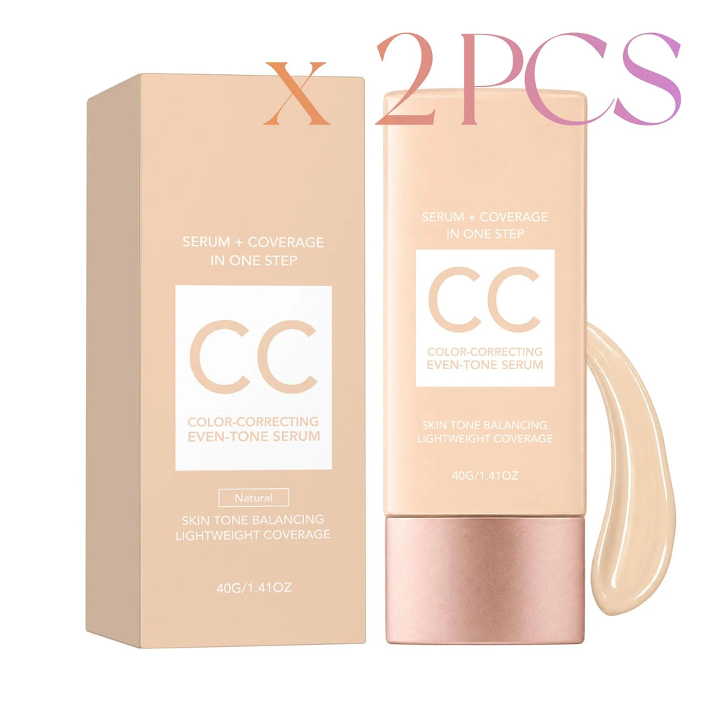 CC Cream Foundation Full Coverage Color Changing Invisible Pores Adapt Dark Skin Tone Makeup Cosmetics Korean Foundation Sticks