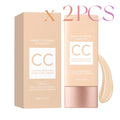 CC Cream Foundation Full Coverage Color Changing Invisible Pores Adapt Dark Skin Tone Makeup Cosmetics Korean Foundation Sticks
