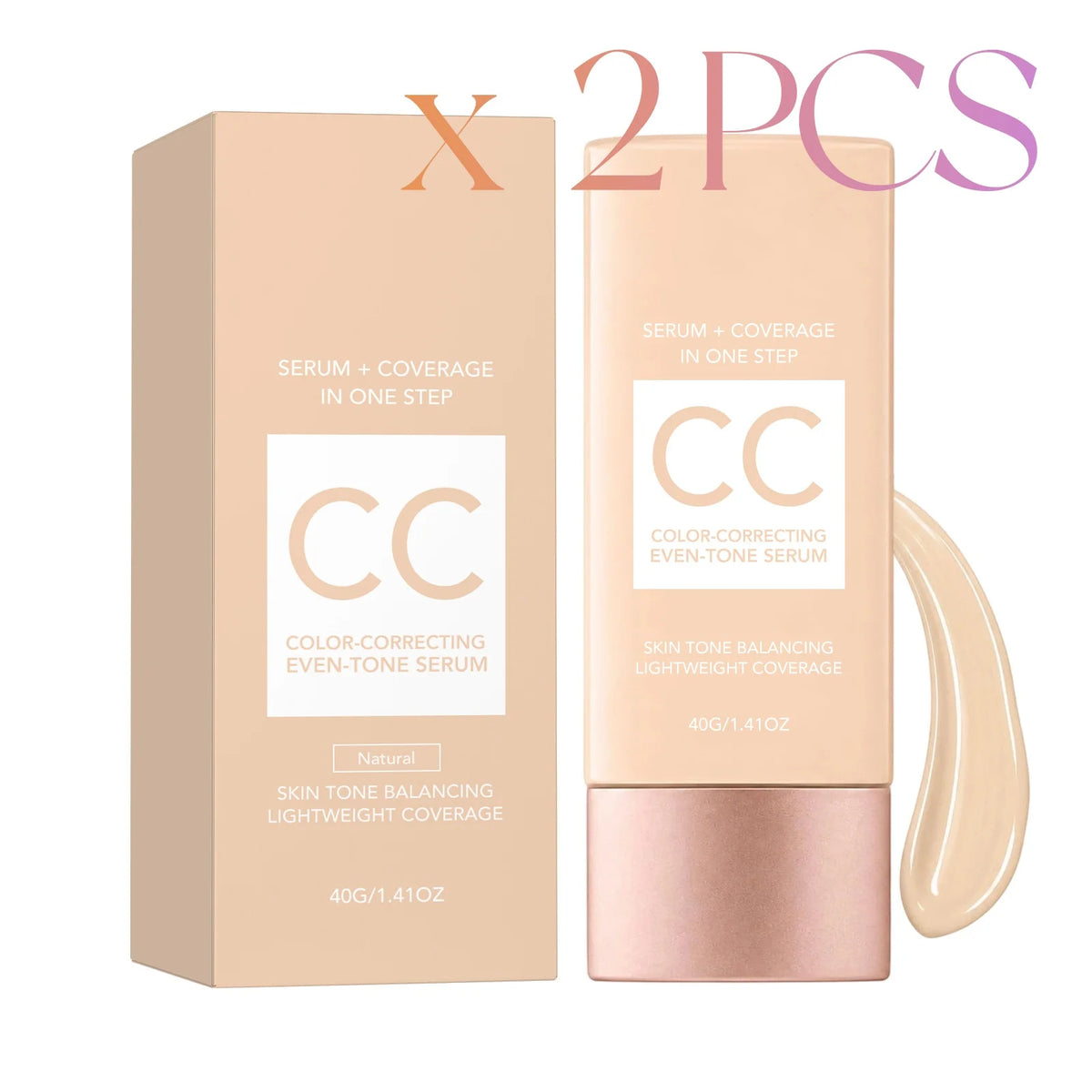 CC Cream Foundation Full Coverage Color Changing Invisible Pores Adapt Dark Skin Tone Makeup Cosmetics Korean Foundation Sticks
