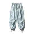 Men Women Outdoor Lightweight Quick Dry Loose Casual Sport Wide Leg Cargo Pant Couple Streetwear Hiking Track Techwear Trousers