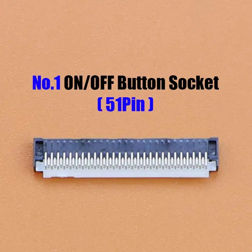 1PCS USB Charging Port Game SD Card Slot Socket Horn Camera Joystick Touch Top Buttom LCD Screem FPC Connector For New 3DS LL XL