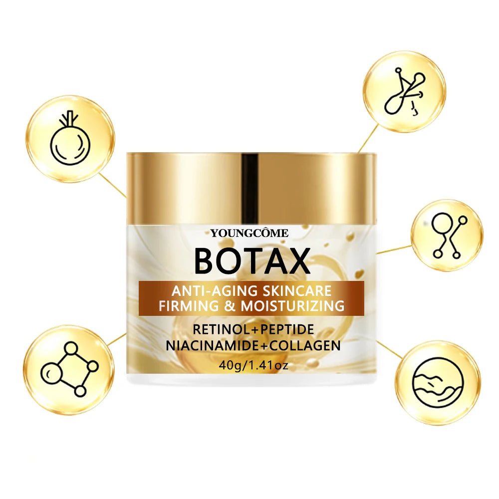 BOTAX Anti-Aging Skincare Cream with Retinol Peptides Niacinamide & Collagen for Firming and Hydrating Daily Use