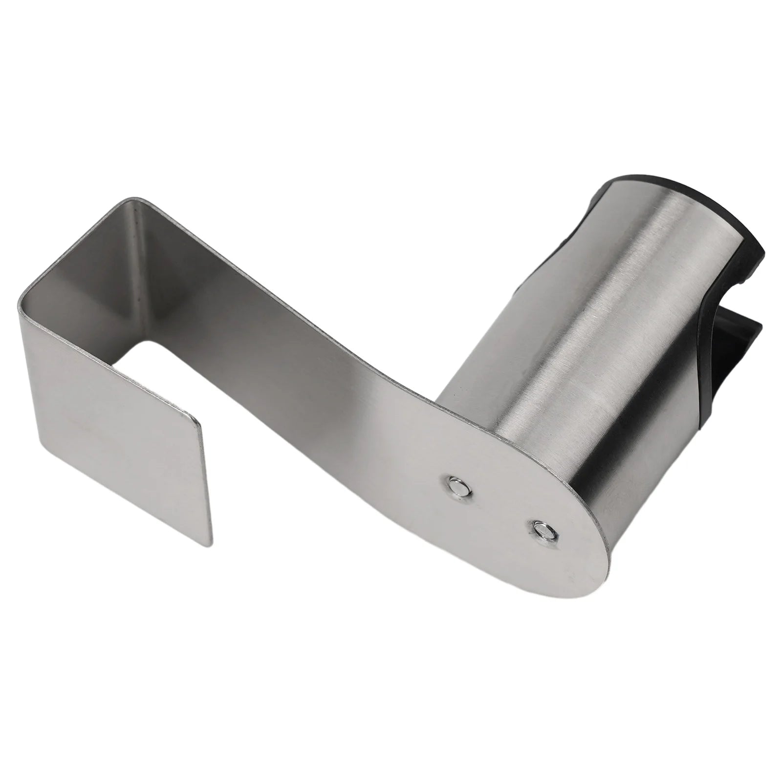 Bidet Sprayer Holder for Toilet Bathroom in Brushed Nickel Stainless Steel with Dual Mount Capability for Wand Use