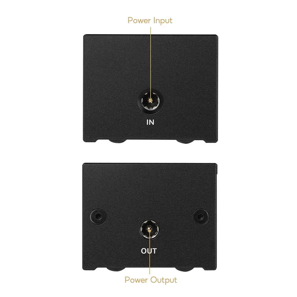 AIYIMA DC Power Filter EMI Noise Suppressor Ripple Reduction Dual Isolation Power Cleaner for DAC Amplifier A20 MON0/A80/A07 MAX