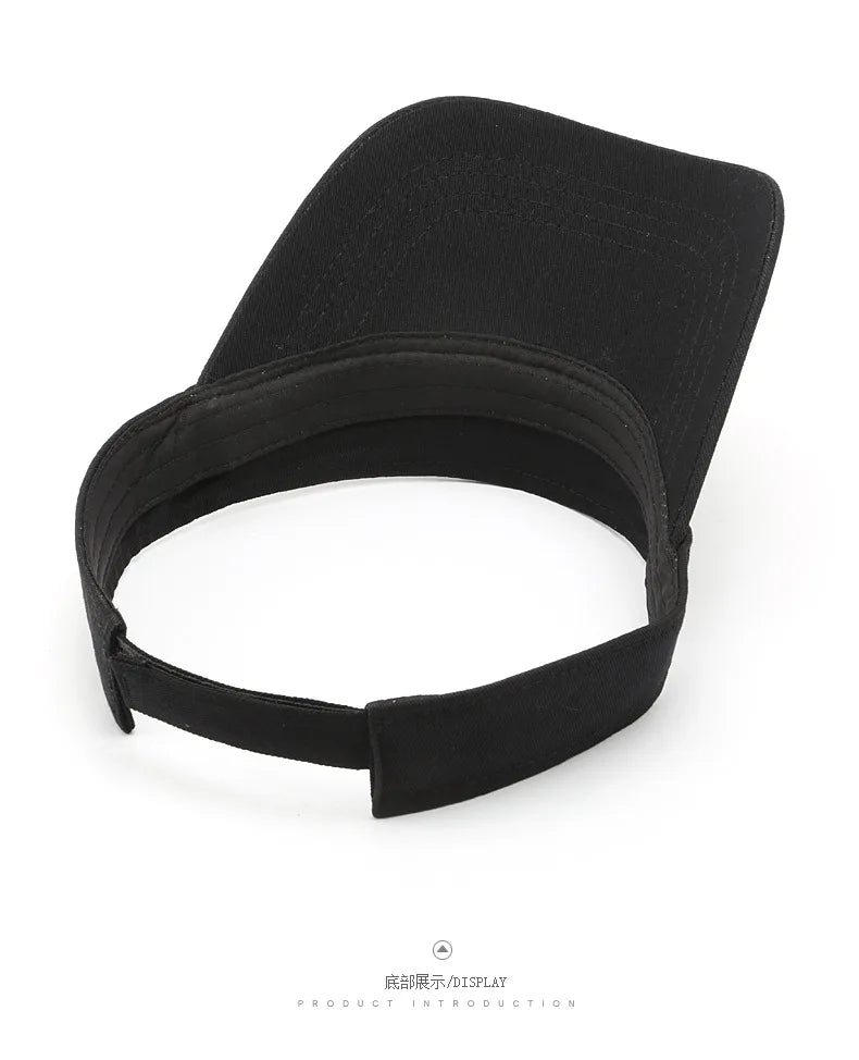 Fashionable and simple solid color visor cap for men, outdoor duckbill cap, Japanese style breathable sun protection