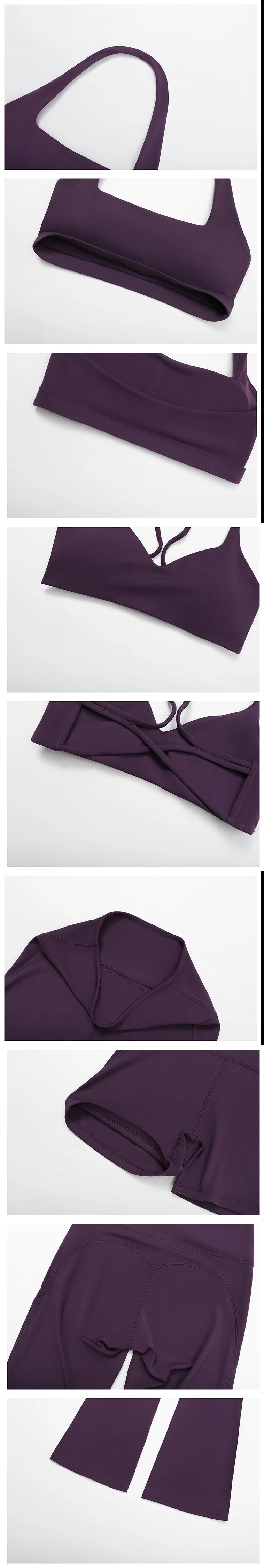 2Pcs Sets Women's Tracksuit Fitness Clothes Yoga Sets Sportswear Workout Bra High Waist Leggings Set Gym Clothing Sports Suits