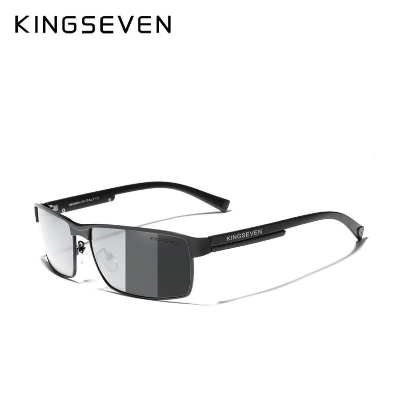 KINGSEVEN New Photochromic Sunglasses Men Chameleon Polarized Pilot Sun Glasses Driving Square Eyewear Men's Sun Glasses Male