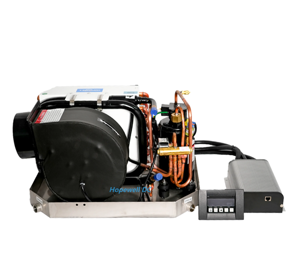 DC 48V  Yacht Marine Air Conditioner Self-Contained 12000Btu Vessel/Ship Air Chiller