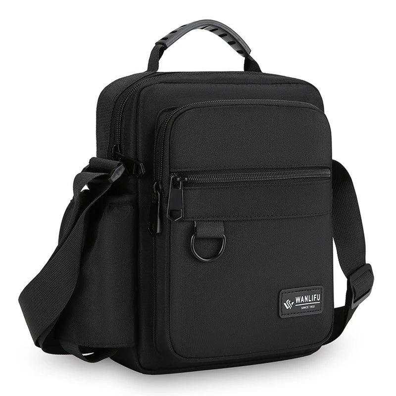 Fashion Casual Men's Bag Handbag High Quality Man Crossbody Bags Easy Travel Bag Stylish Men's Shoulder Bag With Bottle Pocket