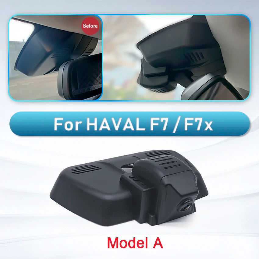 Plug and Play Dash Cam Car DVR UHD Video Recorder Camera For HAVAL H6 H7 F7 F7x H9 H3 DARGO Jolion GWM POER 4K Dashcam USB Port