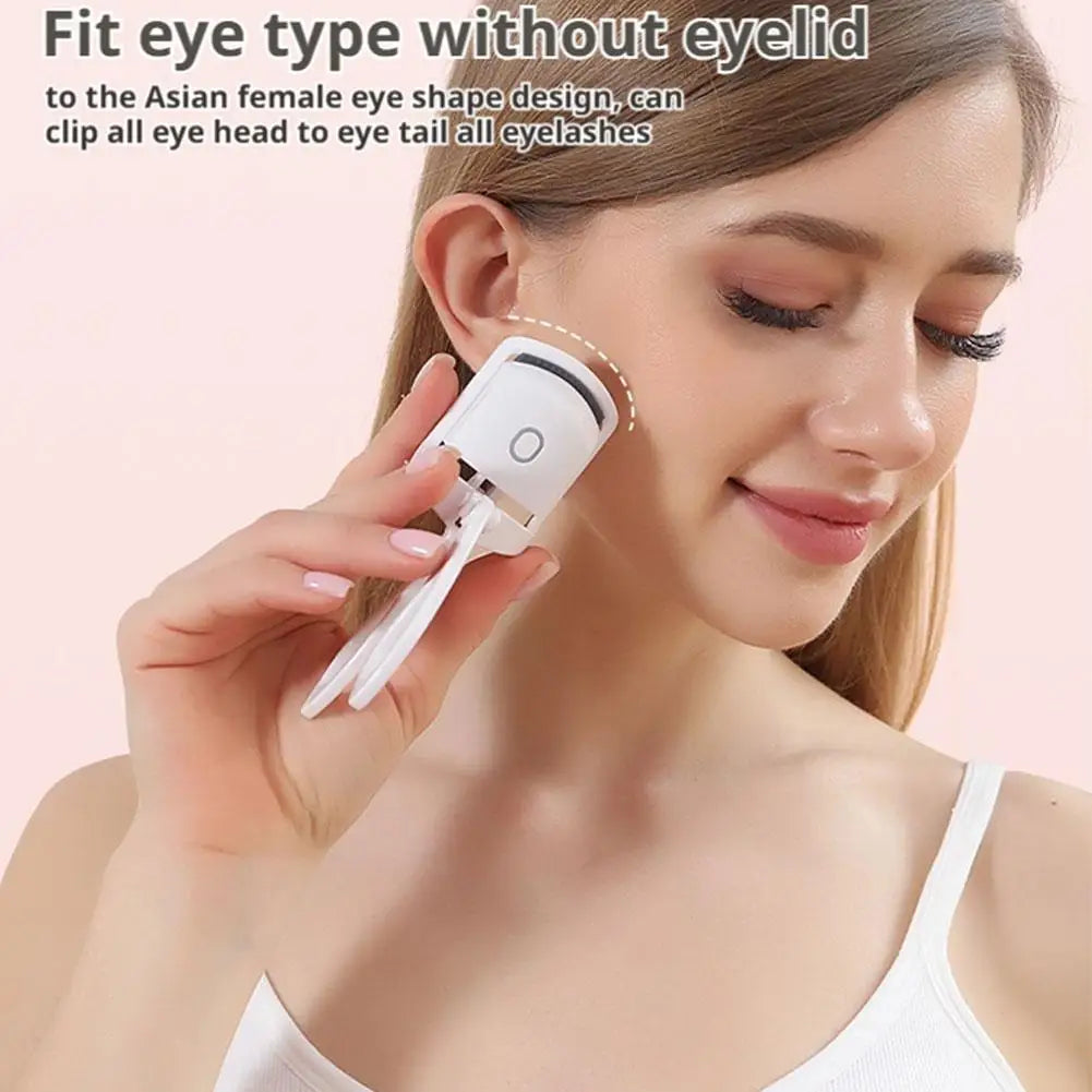 Electric eyelash Curler Long-lasting Styling Easy And Perfect Curling All Day Long Portable Electric Eyelash Curler Tool
