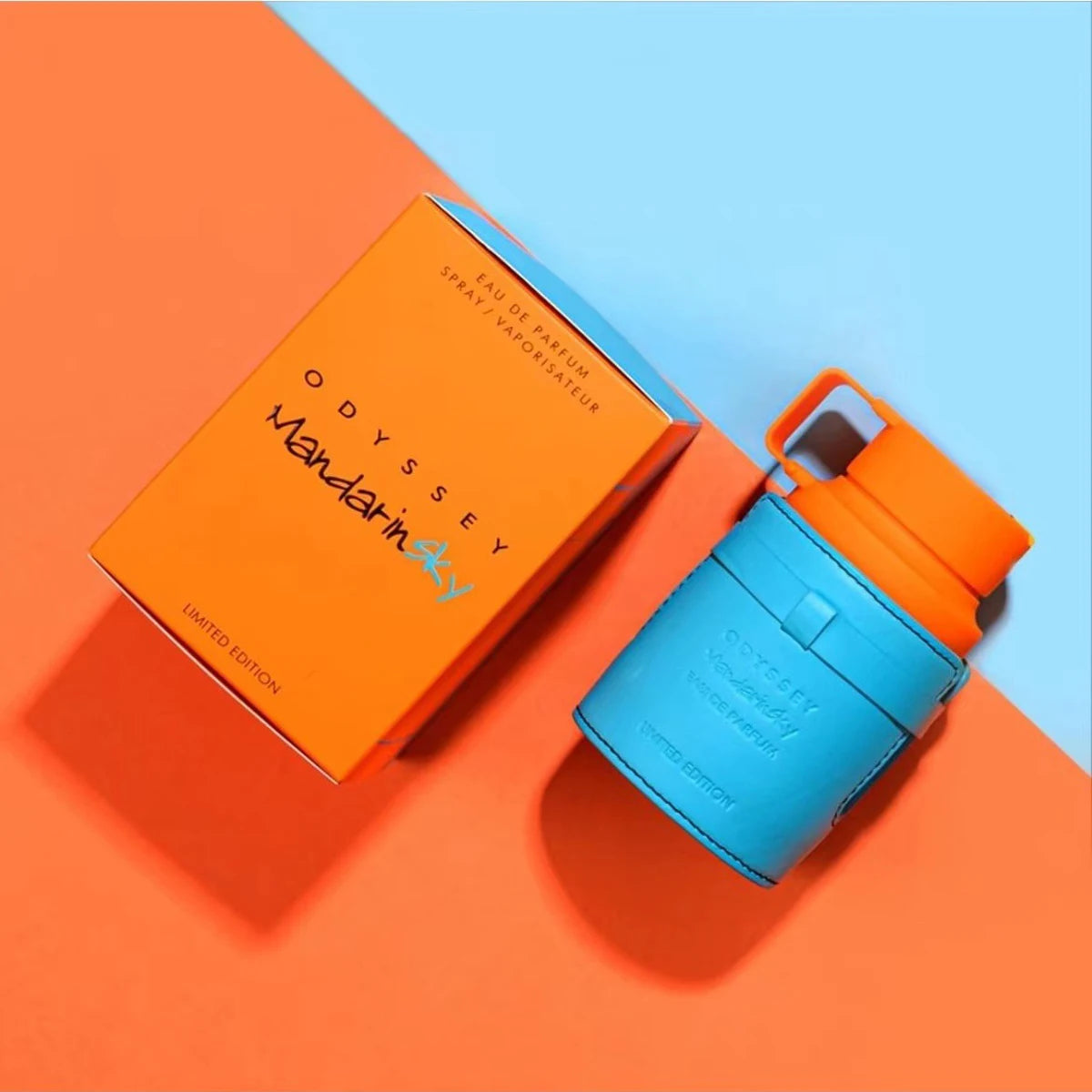 Odyssey Mandarin Sky Perfume 100ml – Men's Citrus Woody Eau De Parfum, Long-Lasting Fresh Scent, Limited Edition Gift Set