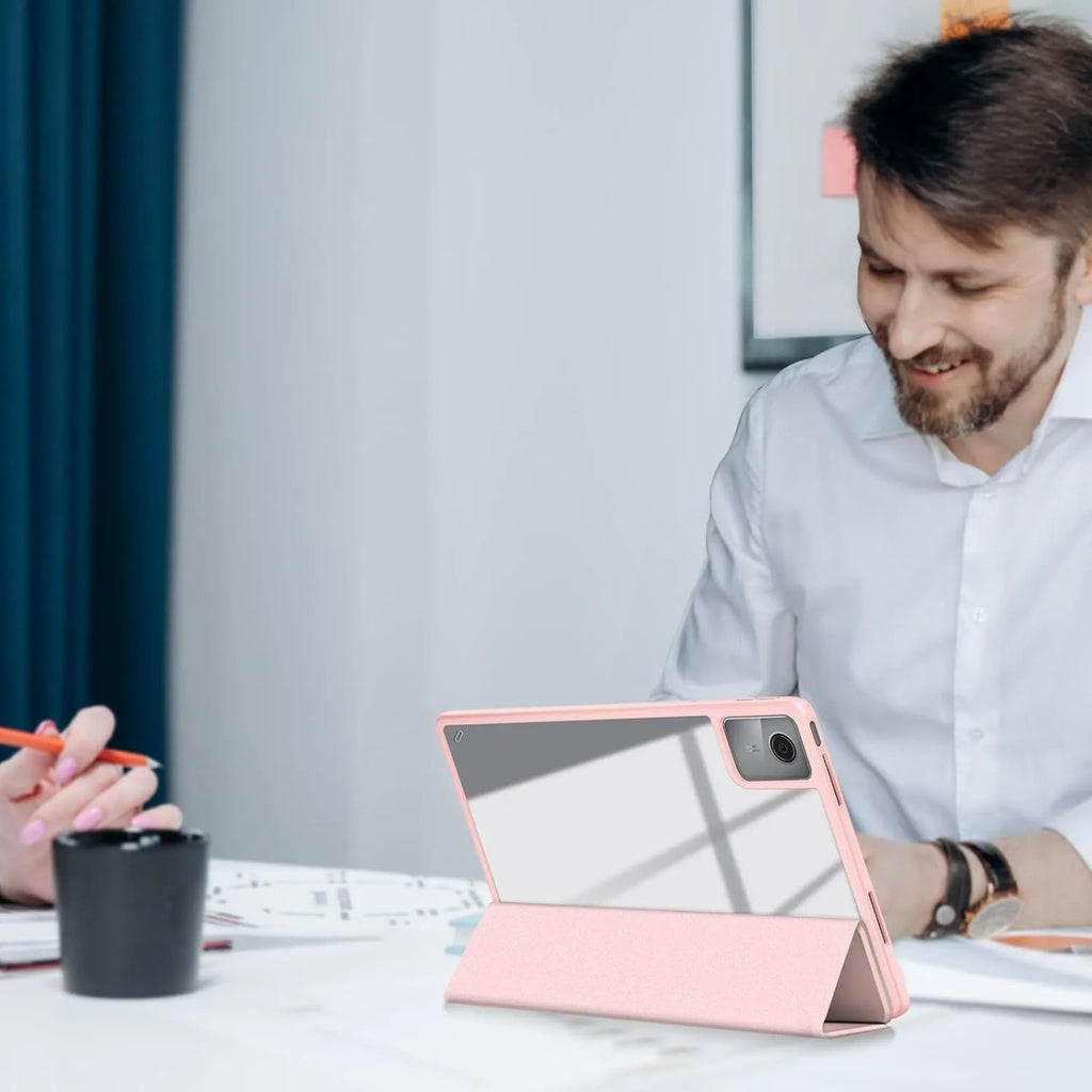 For Lenovo Idea Tab 11 Inch K11 Gen2 TB336ZU/FU Acrylic Tablet Cover with Pencil Holder Case for Xiaoxin Pad 2025 11'' TB335FC