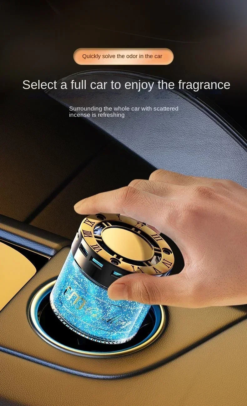 Car Aromatherapy Car Perfume Women's Special Car Odor Removal Classy Solid Balm Car Long-Lasting Light Fragrance