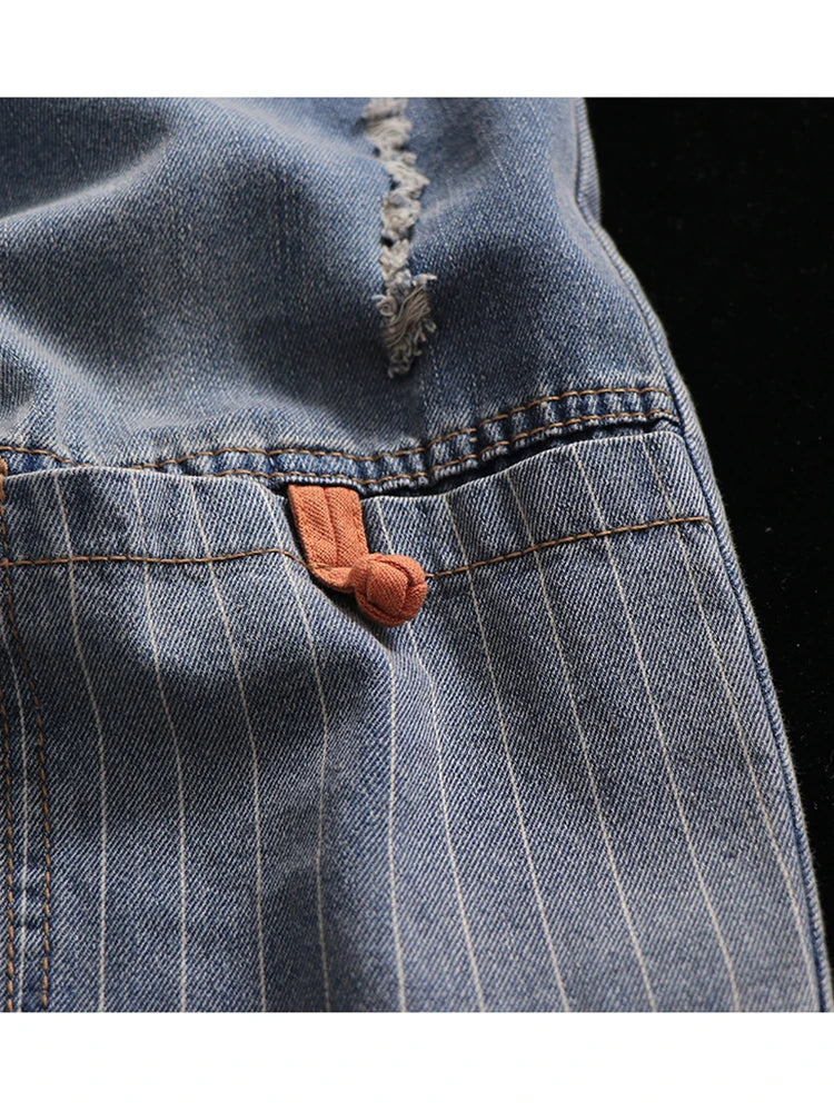 Women's Casual Boyfriend Baggy Jeans Fashion Vintage Style Patchwork Streetwear Female Denim Pants Loose Versatile Harem Trouser
