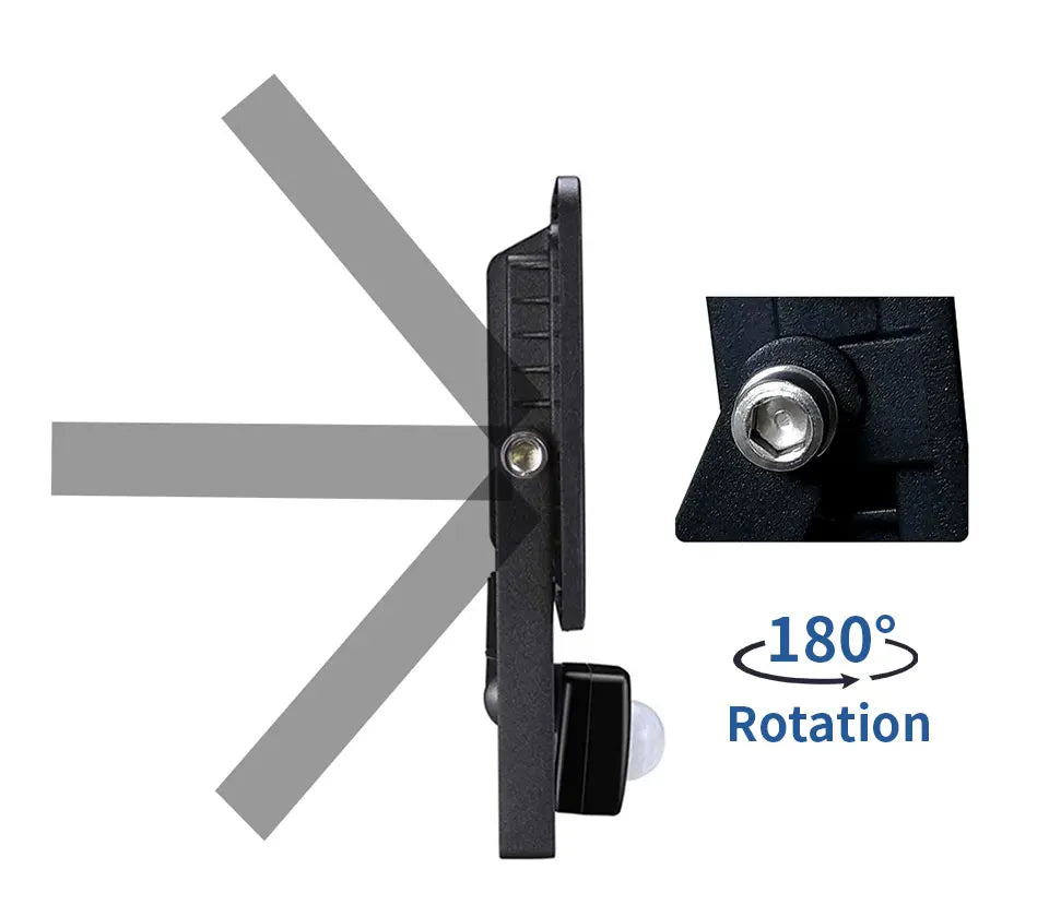 Outdoor LED Floodlights 10W 20W 30W 50W 100W 150W 200W 300W AC220V AC110V Ultra-bright Garden Garage Lighting Outdoor LED Light