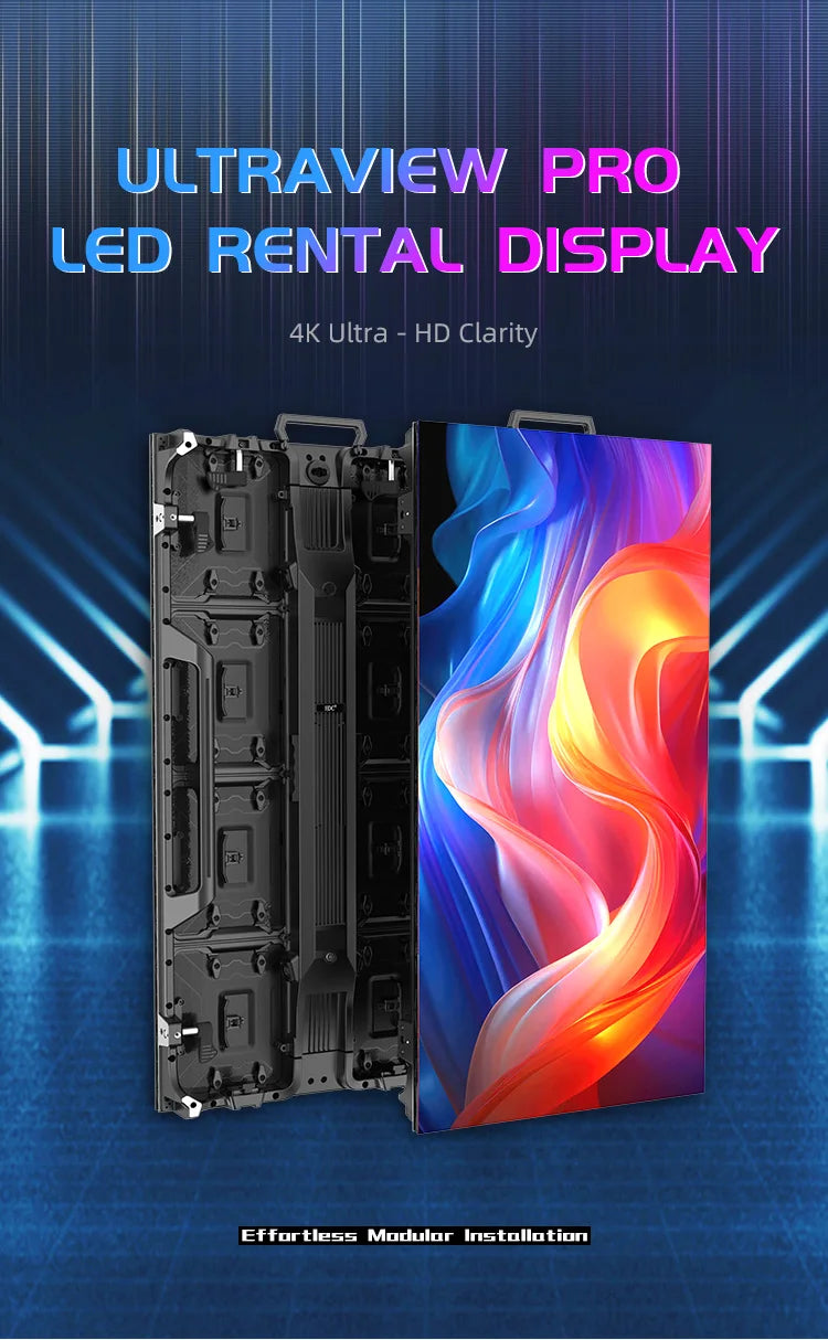 500x500mm 500x1000mm P2.604 P2.9 P3.91 Stage Event Led Background Panel Indoor Outside Led Video Wall Display Led Rental Screens