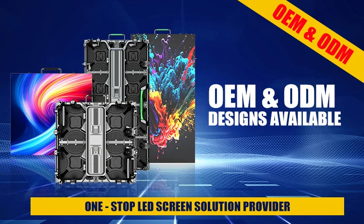 Durable Outdoor P2.976 LED Display 4K Full Color 500x500 Rental LED Screen for Advertising Billboard