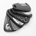 Stackable Kitchen Gadgets 6-Piece Melon Grinder Herb Cutter Garlic Grinder Can Opener Cheese Grater Pizza Cutter