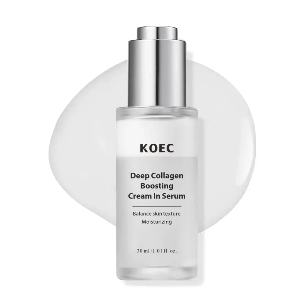 30ml KOEC Deep Collagen Boosting Cream In Serum Moisturizing Lifting Firming Anti-Wrinkle Improve Skin Texture Hyaluronic Acid