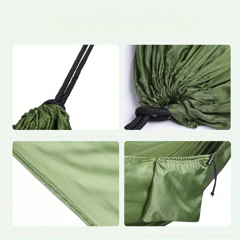 Camping Hammock Portable Lightweight Hammock with Storage Bag & Ropes for Backpacking Hiking Travel Outdoor Camping Gear
