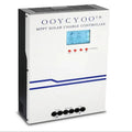 OOYCYOO 100 Amp MPPT Charge Controller MPPT 12V 24V 36V 48V Auto, 100amp Solar Charge Regulator Max 150V w/LCD Display
