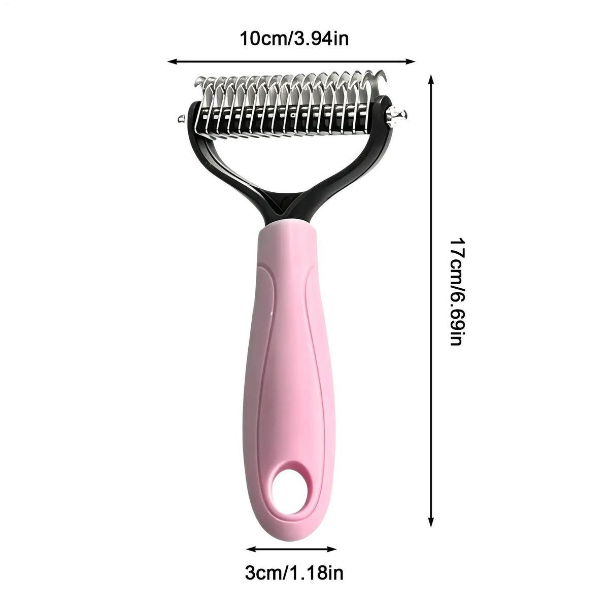 Pet Deshedding Brush Cat Comb Cleaning Hair Remover Grooming Tool for Dog and Cats De-Matting Comb Cleaning Pets Supplies ﻿