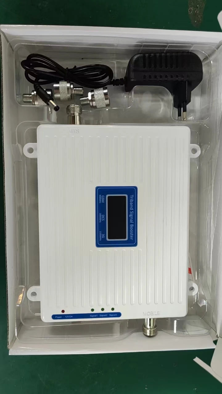Factory Wholesales 4G LTE Signal Booster 2G 3G 4G 900 1800 2600Mhz Mobile sig nal Booster