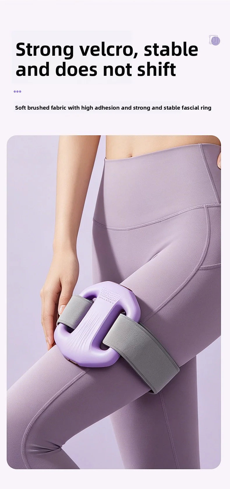 Lazy person's fascia ring fat-burning machine for belly, waist and leg slimming and body beautifying, fat-burning massage device