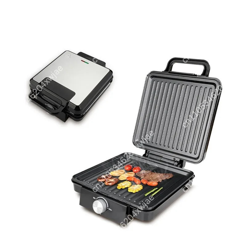 Household Four Pieces Waffle Iron Multifunctional Sandwich Maker Electric Crepe Grill Breakfast Kitchen Equipment