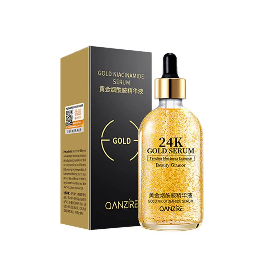 24K Gold Facial Mask, Anti-Aging Gold Face Mask Moisturizes Skin, Helps Reduces Wrinkles, Fine Lines & Acne Scars, Removes Black