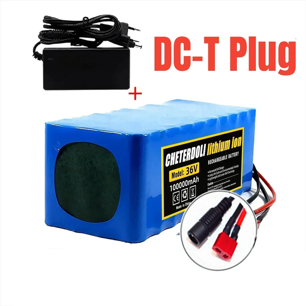 10S4P 36V 100000mAh Electric Scooter Lithium Battery 18650 battery pack 36V 100Ah Electric Scooter Electric Scooter Battery 36v