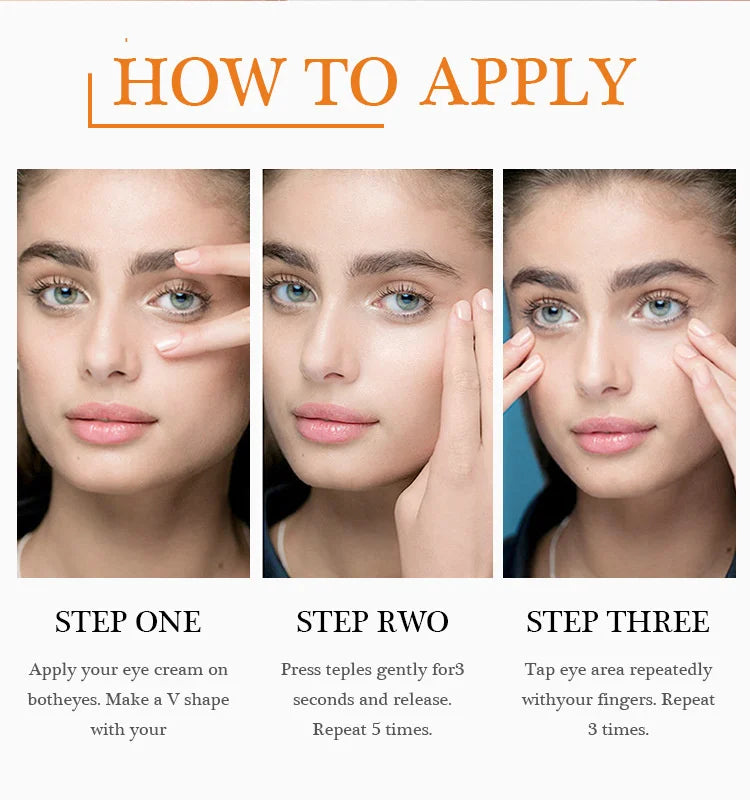Eye Anti-Wrinkle Cream Fades Fine Lines Anti Dark Circles Eye Serum Remove Eye Bag Puffiness Anti-Aging Firmness Eye Care OCHEAL