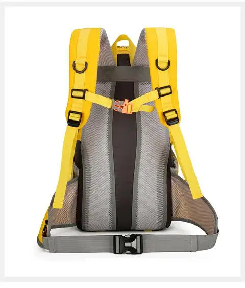 Outdoor Mountaineering Bag Men's Large Capacity Travel Bag Waterproof Hiking Scratch-resistant Wear-resistant Sports Backpack