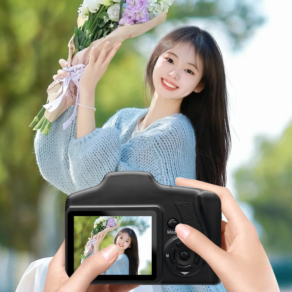 16MP Digital Camera with 2.4 Inch LCD Screen Video Camera 16X Digital Zoom Video Recorder for Photography and Video