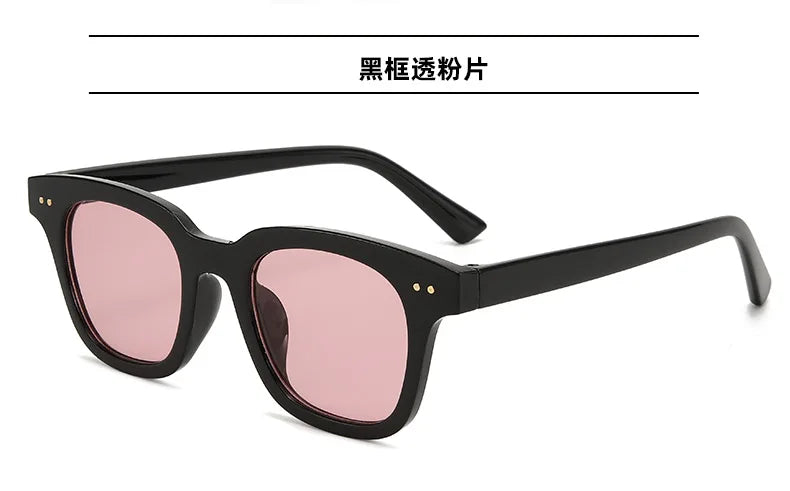 Vintage Square Sunglasses Men Women Luxury Brand Designer Rectangle Sun Glasses Fashion Men Sun Glasses Oculus Christmas