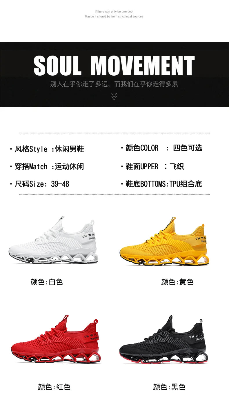 Men's Breathable Casual Sneakers Luxury Fashion Running Trainer Unisex Comfortable Wear Tenis Race Shoes