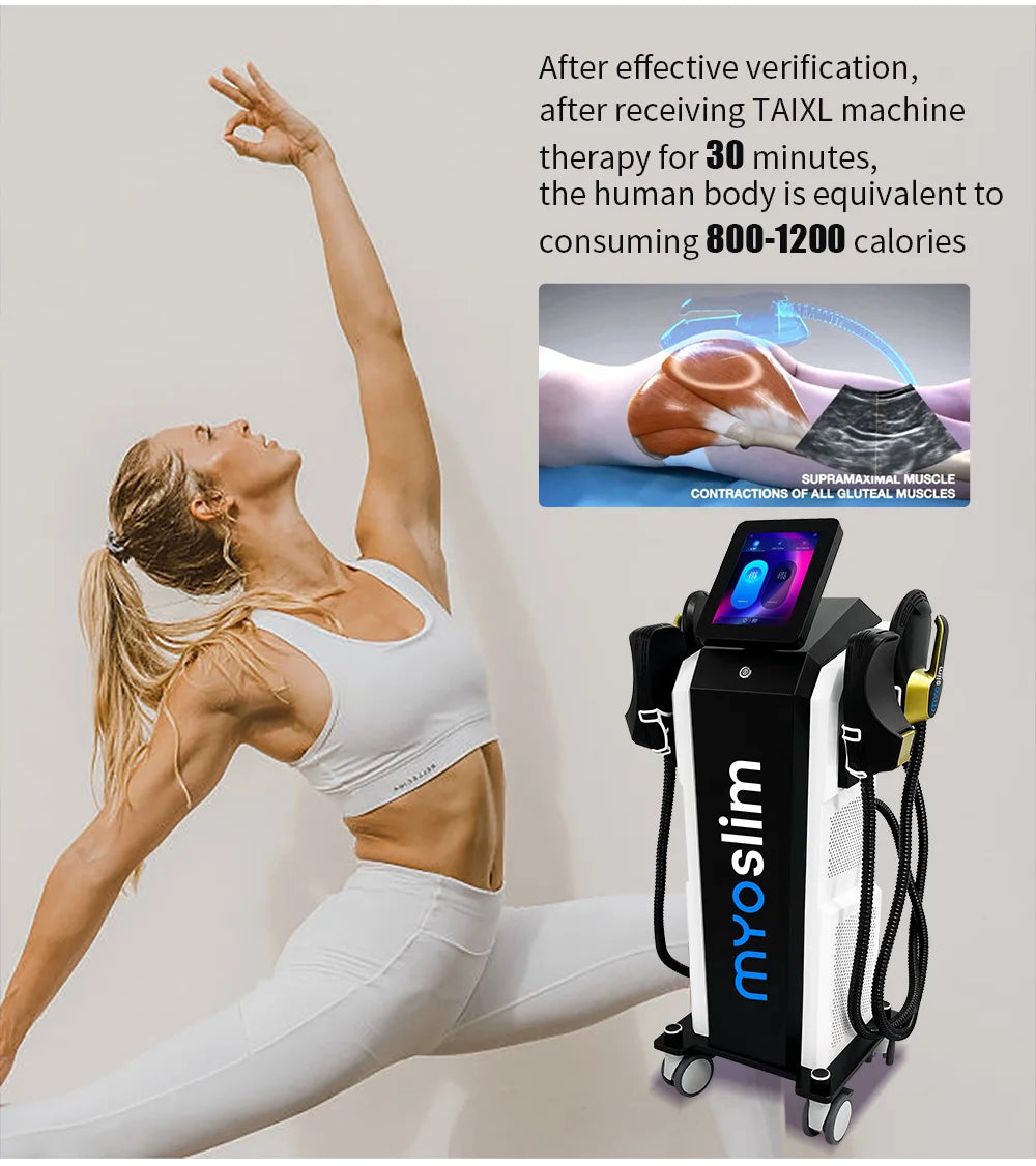 Professional EMS MYOslim Muscle Stimulation NEO 6500W RF Machine Body Sculpting Equipment Fat Burning Slimming