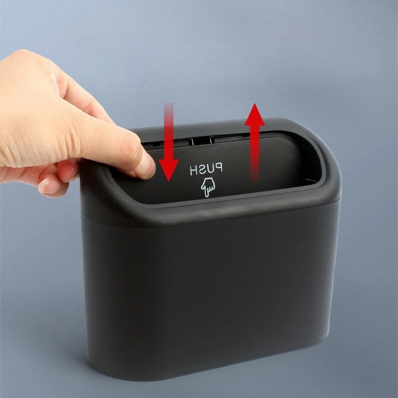 Car Door Trash Can Hanging Garbage Bin for Vehicle Large Capacity Side Storage Box Universal Car Organizer for Interior Removabl