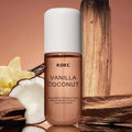 Vanilla Coconut Scent Facial Fragrance Essence Mist, Blended Vanilla Coconut & Sandalwood Notes, Long Lasting Mild Tropical Cozy Scent for Daily Facial Care