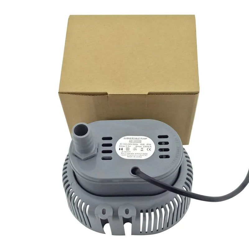 Submersible Pump AC 380V 220V Environmental Protection Air Conditioning Water Pump 45W 70W Cold Air Fan Water Pump