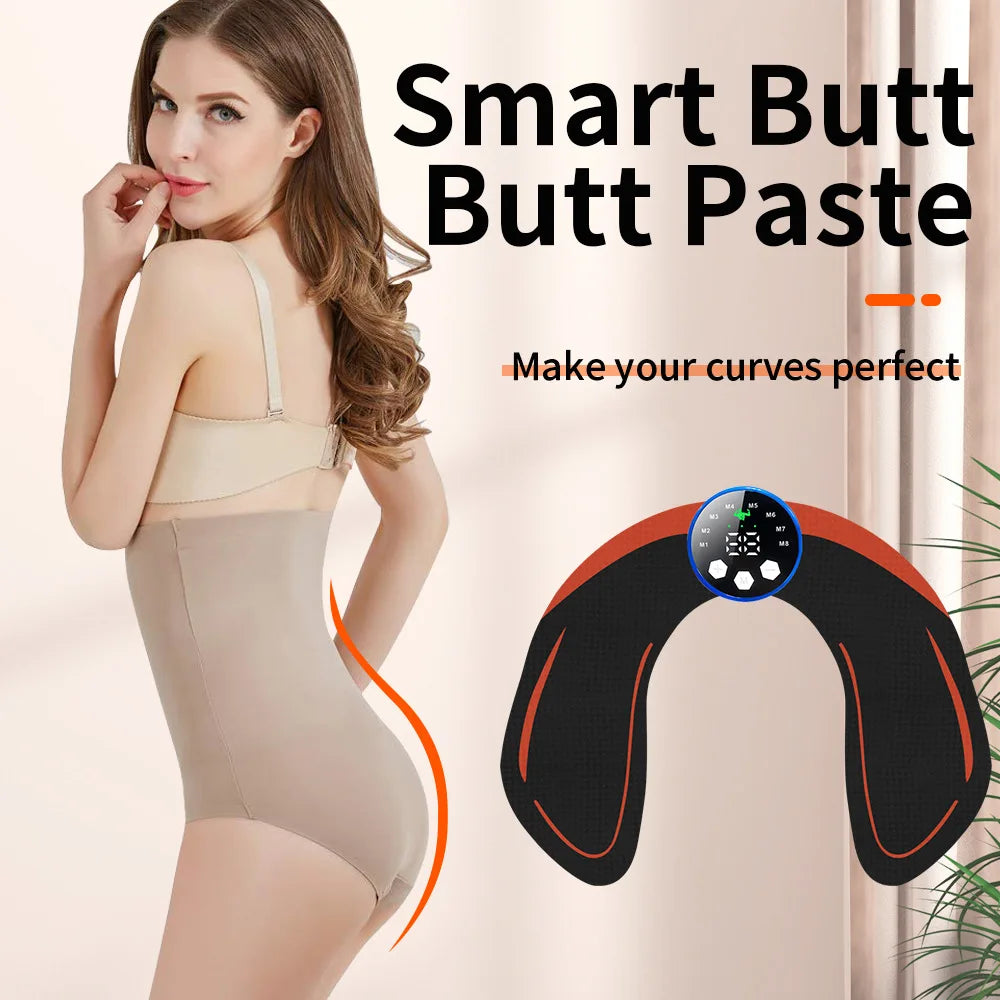 Wireless EMS Body Sculptor With Rechargeable Dual Channel Muscle Toner Butt Trainer 29 Levels 8 Modes For Home And Gym Workout