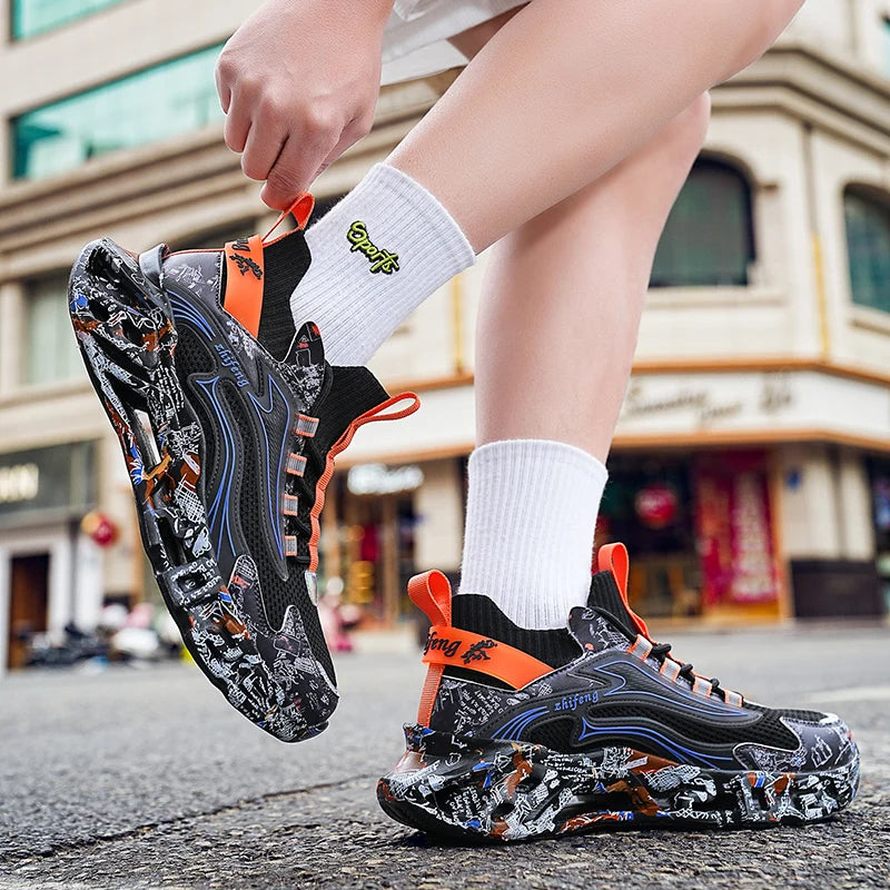 Shoes men Sneakers Male casual Mens Shoes tenis Luxury shoes Trainer Race Breathable Shoes fashion loafers running Shoes for men