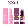 Moisturizing Balm Stick Collagen Hydrating Smoothing Nourishing Face Neck Care Silky Lightweight Portable Skincare Cream Stick