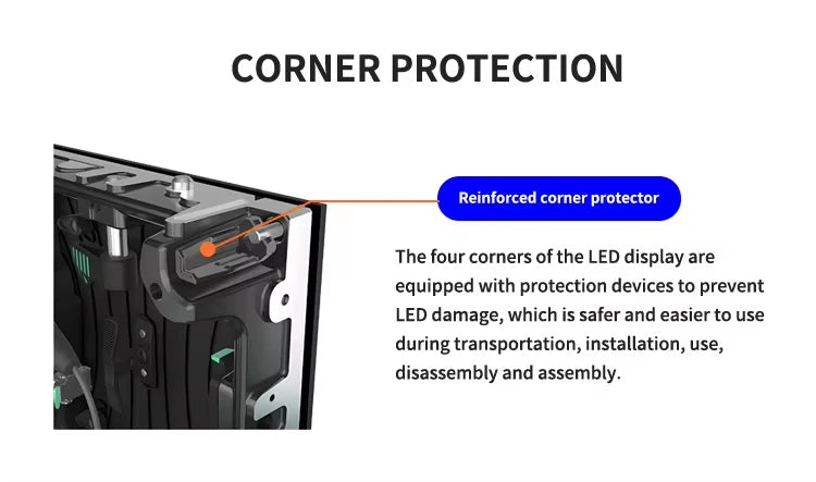 Outdoor P3.91 500x500mm Panel LED Video Wall Outdoor RGB LED Display LED Screen