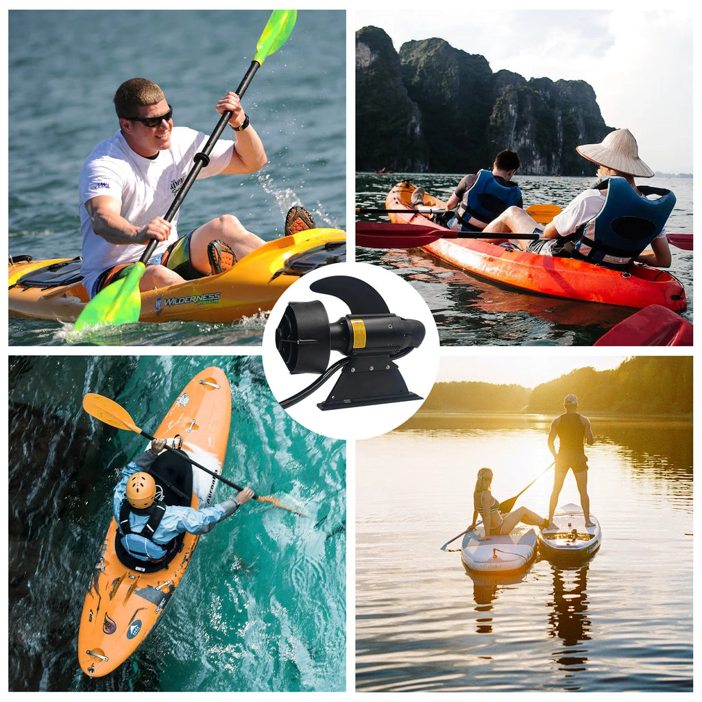 600W Electric Fin Underwater Motor for SUP Stand Up Paddle Board Surf Fishing Surfboard Propeller Electronic Fin