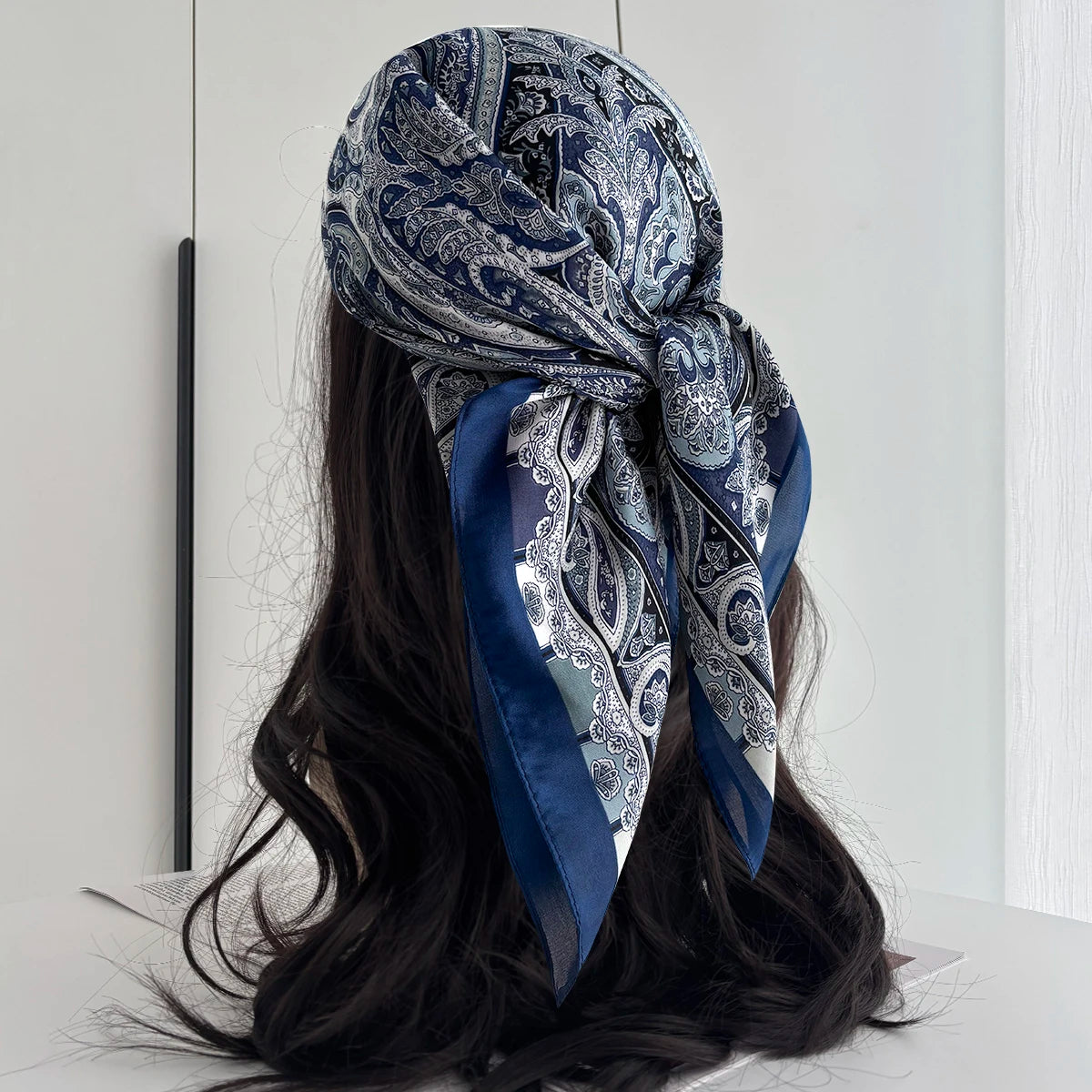 Satin-Like Head Scarf – Hair Wrap