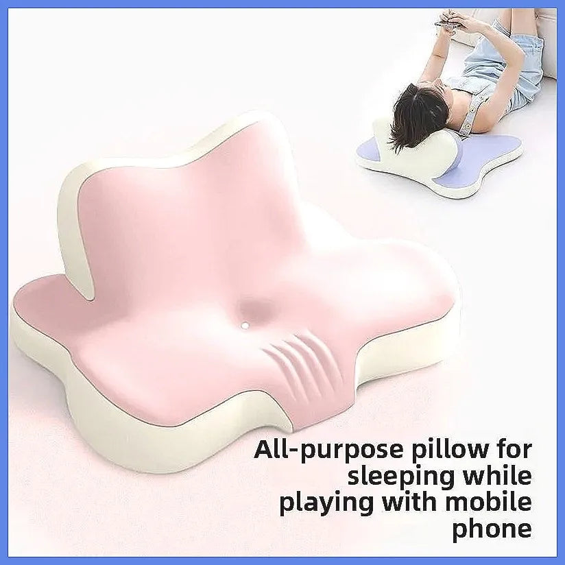 Deep Sleep Memory Cotton Pillow, Ergonomic Cervical Spine Support Pillow for Neck Pain Relief, Comfortable Body