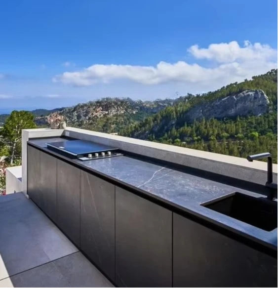YG Custom Wholesale Supplier Stainless Steel Outdoor Kitchen Cabinet BBQ Island One Stop Complete Set Commercial or Home